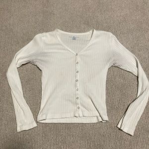 Brandy Melville white cardigan